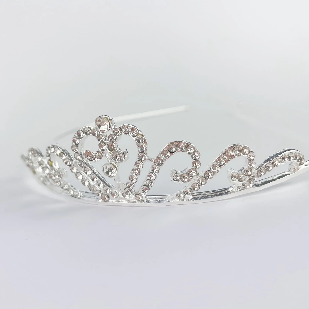 Penelopé ezüst menyasszonyi tiara