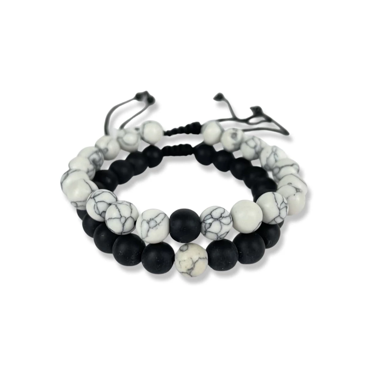 Yin és Yang páros karkötő szett