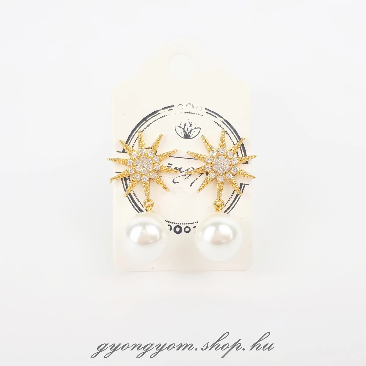 Aurora köves fülbevaló