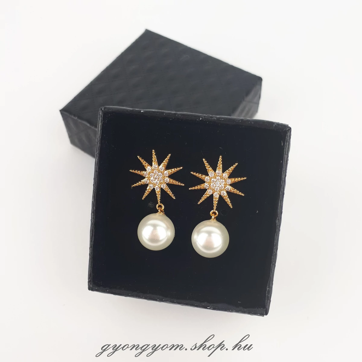 Aurora köves fülbevaló