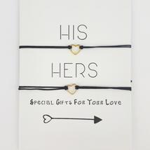 His-hers szíves karkötő szett