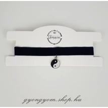 Yin-yang choker nyakpánt